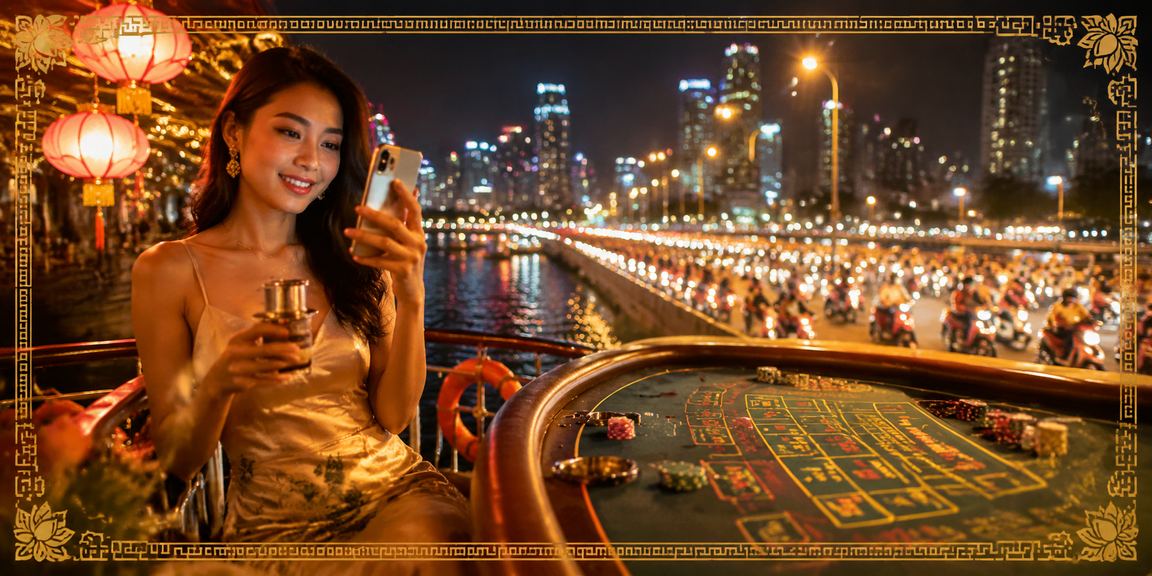 Không gian cà phê tại TP Hồ Chí Minh với người dùng kiểm tra giao dịch casino